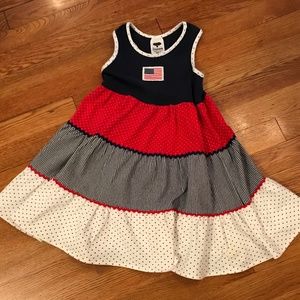 4th of July Dress Size 5